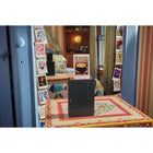 Fujifilm Instax Mini Link+ Smartphone Printer-Slim black design, with a subtle orange accent