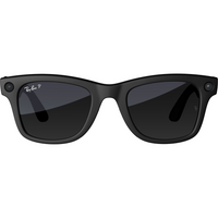 Meta Ray Ban Wayfarer AI Glasses with Polarization - Standard - Gen 2 - Matte Black-3K Ultra HD for the highest-resolution video