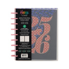 The Happy Planner 2025-2026 Floral Frenzy 12-Month Sustainable Planner-This Floral Frenzy 12-month planner includes dated monthly calendars, weekly spreads, note pages, and 3 bonus months