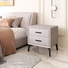 Zuo Halle Side Table - Grey-Maximum Weight Capacity: 75