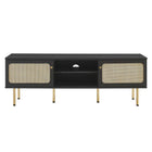 Modway Cambria 60" TV Stand - Black-Cable Management Holes