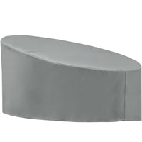 Modway Immerse Siesta and Convene Canopy Daybed Outdoor Patio Furniture Cover - Grey-Canopy Daybed Furniture Cover
