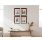 Decent Living Solid Wooden Picture Frame - 14" x 18" - Walnut Colour - 2 Pack-Finish: Dark Luxury IOkan) or Natural Wood (Teak)
