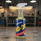 AD-20 All-Purpose Degreaser/Cleaner - 1L - 12 Pack-AD-20 can be used for floor wash downs, parts washing, general purpose cleaning, metal preparation, kitchen degreasing, and many more applications