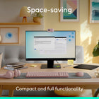 Logitech MK250 Compact Wireless Mouse & Keyboard - Rose-Made responsibly: Designed to last, MK250 plastic parts are durably made with a minimum of 66% (mouse) and 64% (keyboard) recycled plastic 