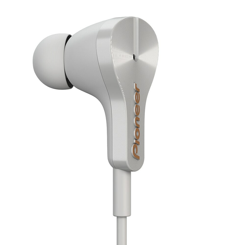 Pioneer Rayz Lightning-Powered Noise-Cancelling Earphones, Ice