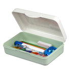 Pep Rally Pencil Box - Secret Garden-Features a clasp on the lid for securing school supplies