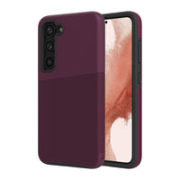 AXS PROTech Plus Dual-Layered Anti-Shock Sleek Case for Samsung Galaxy S23 - Sangria-Drop resistant up to 10 feet