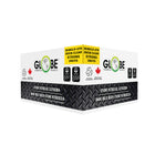 Globe Commercial Strong Can Liner Garbage Bag - 26" x 36" - Clear - 200 Pack-One-at-a-time bag dispensing