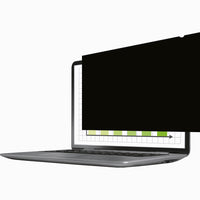 Fellowes 18.1" Laptop/Flat Panel Privacy Filter - Diagonal-Protects screen from scratches and fingerprints and is easy to attach and remove; TAA Compliant