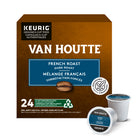 Van Houtte French Roast - Dark Roast - K-Cup Coffee Pods - 24 Pack-Taste: this blend flaunts caramelized notes and a rich flavour, without the caffeine.