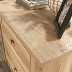 Sauder Hillmont Farm Lateral File - Timber Oak-Finished on all sides for versatile placement