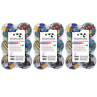 BAZIC Products Push Pin - Paper Clip - Binder Clip - Magnetic Button Combo Set - 3 Sets of 269-Wide assortment of office clips, pins, and rings