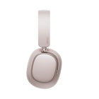 Edifier ES850NB Hi-Res Audio Wireless Bluetooth Multipoint Touch Control Over-Ear Headphones - Pink-Foldable design and include traveling case for portability.