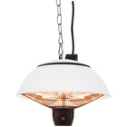 Westinghouse 1500-Watt Outdoor Hanging Infrared Electric Patio Heater - White-Perfect for gazebos, pergolas porches and anywhere that you can hang a heater from. Ideal for relaxing or entertaining in your room or backyard.