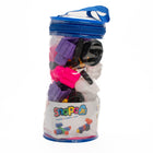 Snapo Jr. Building Blocks Princess Creator Kit - 40 Pieces-Snapo blocks feature our patented snap technology. Snapo blocks connect on all 6 sides, slide vertically and can rotate!