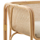Modway Ellis Natural Rattan Accent Armchair - Natural-8