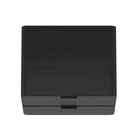 Manhattan Comfort Chrystie 26" Contemporary Modern 2-Drawer Nightstand - Black-30 Day Limited Manufacturer's Warranty