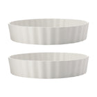 Maxwell & Williams Epicurious White Quicke Dish - 25 x 25 cm - 2 Pack-Dishwasher Safe