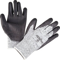 Zenith Safety Coated Gloves, Size Small/7, 13 Gauge, Polyurethane Coated, Ansi/Isea 105 Level 4/En 388 Level 5 - 12 Pack-Coating Polyurethane