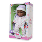 JC Toys La Baby Soft 11" Baby Doll - Purple with Blanket - African-American-Safety tested, and approved for children 12 months old and up