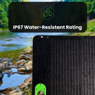 Yoshino SP100 Foldable 100W Monocrystalline Portable Solar Panel-COMPATIBILITY - For ease of use, this solar panel has an MC4 connection allowing you to link up multiple panels in series or parallel. You can use this solar panel with just about any portable power station out there that has an MC4 connector.
