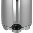 Salton NuRetro Digital 1.7 L Kettle - Metallic Silver- Water level window allows you to boil what you need and reduce energy waste. 