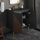 Modway Alchemist 30" Bathroom Vanity - Black-8" Centerset Holes