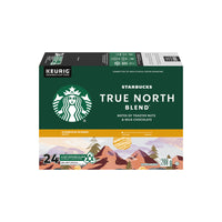 Starbucks True North Blend Coffee K-Cup Pods - 24 Pack-Light Roast