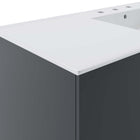 Modway Vitality 48" Single Sink Bathroom Vanity - Grey/White-Assembly Required