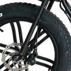 GoTyger 20" Two-Seat E-Bike 4.0 thick Tire with OPC Wheel-Maintenance free OPC integrated wheels are much stronger than traditional spokes