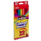 Cra-Z-Art Coloured Pencils - 12 Pack-Cra-Z-Art 12 Coloured Pencils come with 12 individual colours, artists will be able to find the perfect shade of red, yellow, orange, blue, green, blue, purple, pink, brown, black and many more, to use for their unique creations