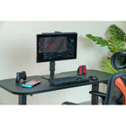 Kanto Universal Monitor Desktop Stand - Height Adjustable - 360 Degree Rotation - Black-5 Years Limited Manufacturer Warranty