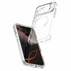 Avana Starlight Compatible with MagSafe Case for iPhone 17 Pro Max - Silver-Transparent cover shows the camera bay color