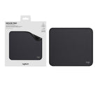 Logitech Studio Series Mouse Pad with Spill-Resistant Surface - Graphite-Spill-repellent, easy to clean: The desk pad's coated surface lets you easily wipe away any accidental mishaps, wipe liquids clean with a damp cloth