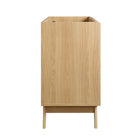Modway Soma 48" Single or Double Sink Compatible Bathroom Vanity Cabinet - Oak-Splayed Legs