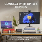 Logitech MX Anywhere 3S Compact Wireless Mouse - Black-Fully compatible with Windows 11