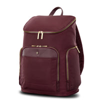 Samsonite Mobile Solutions 2 Deluxe 15.6" Backpack - Merlot-The lining of this product was made from rPET fabric, made from plastic bottles used by consumers