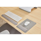 Fellowes Breyta Keyboard Wrist Rest with HEX Cushion - Grey-Grey