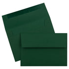 JAM Paper 4 Bar A1 Invitation Envelopes - 3 5/8 x 5 1/8 - Dark Green - 250 Pack (63932585H)-Envelopes are made of 28 lb. paper with a textured finish.