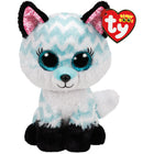 Ty Atlas Aqua Chevron Fox Plush Toy-Plush