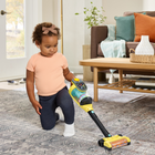 VTech 4-in-1 Push & Play Vacuum - French-The Star Button cycles through songs and games when a break is needed from all that helping