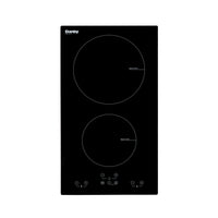 Danby 12″ Induction 2 Burner Cooktop - Black-Two-Burner Design: (1) 6 Inch burner + (1) 8 Inch burner for versatile cooking