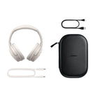 Bose QuietComfort 45 Wireless Noise Cancelling Headphones - White Smoke-Made of plastic and protein leather