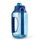 Sully PETG Jug With Sipping Spout And Carrying Strap And Handle - 49 oz - Blue-Carry strap