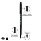uni-ball ONYX Rollerball Pens – 0.5mm – Black  -0.5mm Micro Point