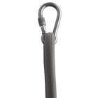 Modway Kaliah Outdoor Patio Aluminum Swing Chair - Light Grey White-10