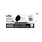 Globe Hynaut 4-Ply Non-Medical KN95 Face Mask - Black - 50 Pack-GB 2626-2019 Standard