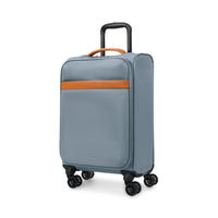 Bugatti Cannes 20" Softside Carry-on Luggage - Blue-Made of lightweight polyester with PU trims
