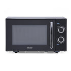 Commercial Chef 0.9 cu ft. 900W Countertop Microwave - Black-Rotary Control: Heat up food from 30 seconds to 30 minutes with easy-to-operate rotary controls on this countertop microwave with an accurate timer signal when complete.